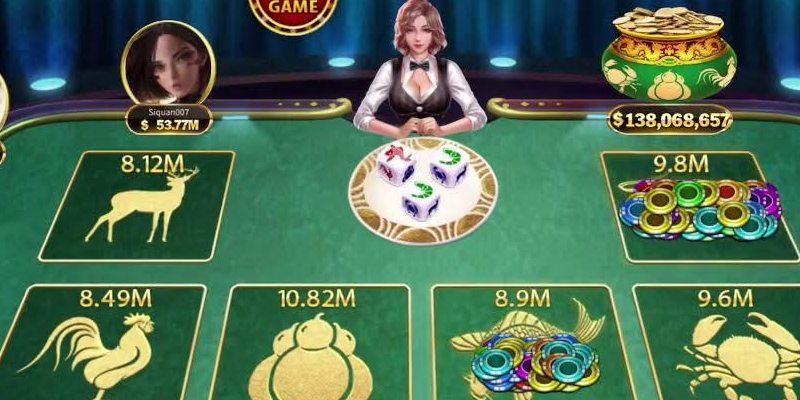 Cách tính điểm của game bầu cua online